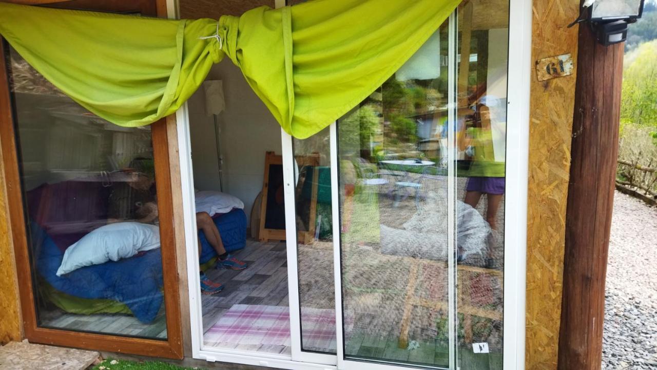 Abri De Jardin Amenage, Chambre Camping Glamour Hotell Lalaye Eksteriør bilde