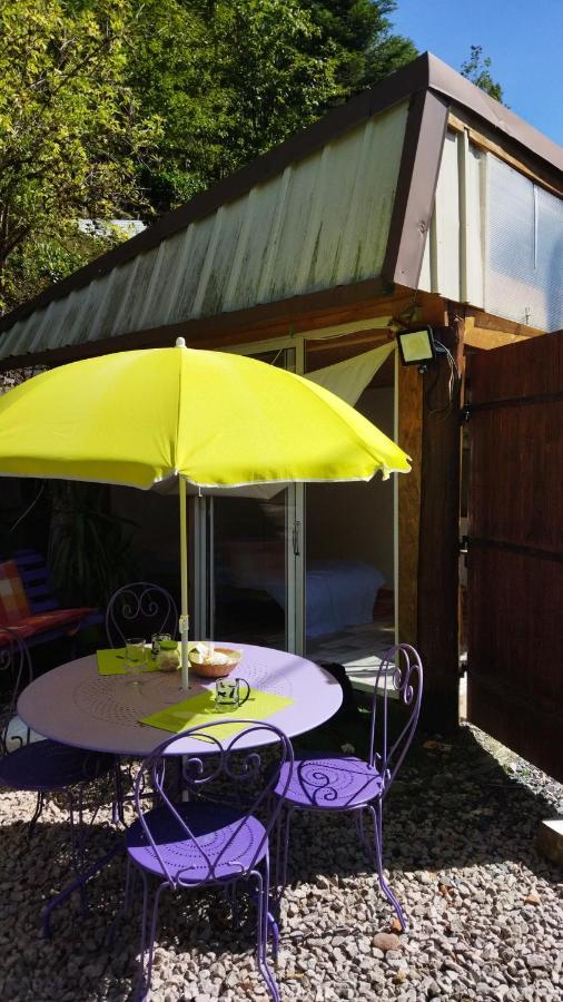 Abri De Jardin Amenage, Chambre Camping Glamour Hotell Lalaye Eksteriør bilde